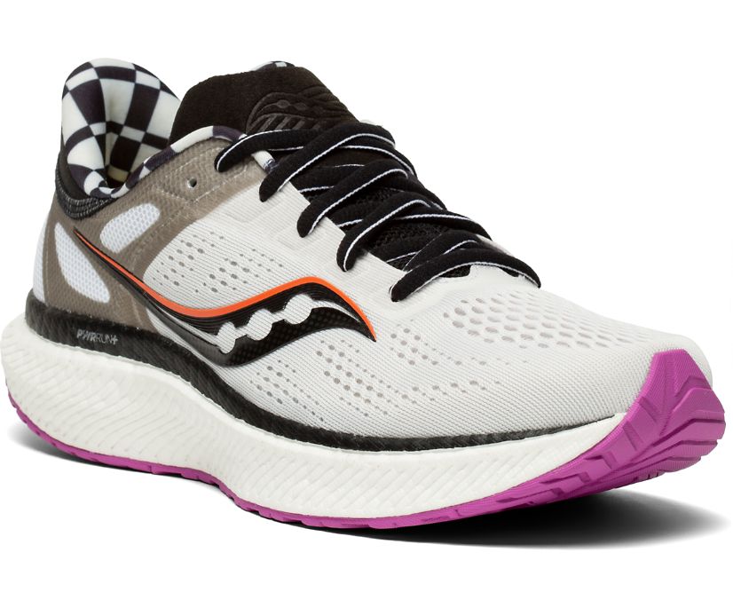 Saucony Hurricane 23 Women's Running Shoes Silver / Black | AU 158WNBY